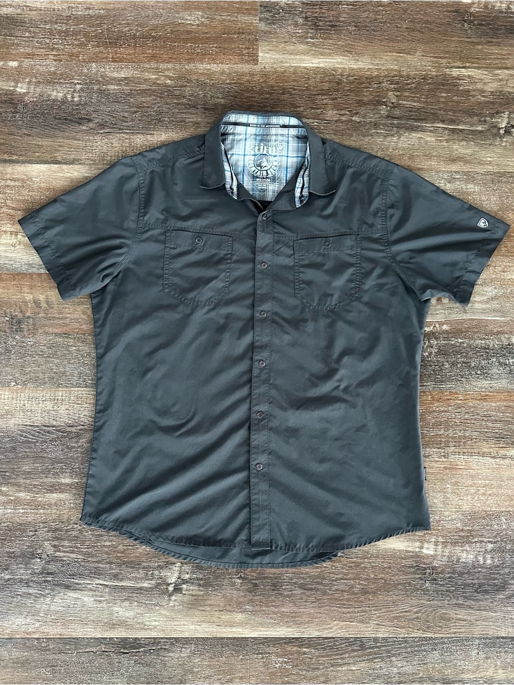 KÜHL Stealth Short Sleeve UPF 30 Shirt Size Medium